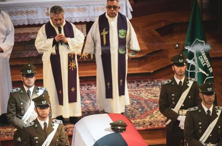Presidente Kast asiste al funeral de Estado del carabinero asesinado en el sur: «El crimen no quedará impune»