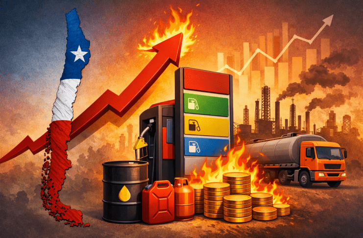 Combustibles registran fuerte incremento: conoce los precios región por región